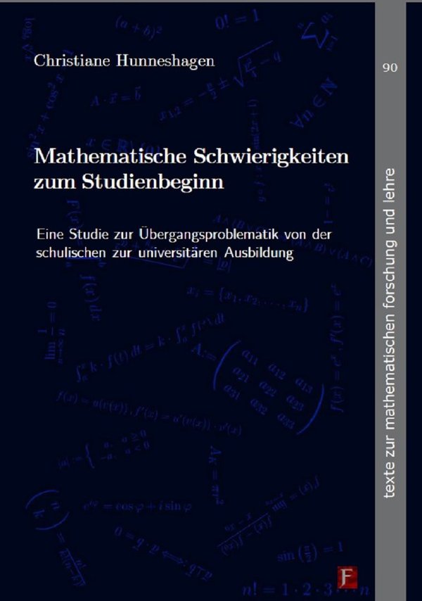 Christiane Hunneshagen:  Mathematische Schwierigkeiten zum Studienbeginn